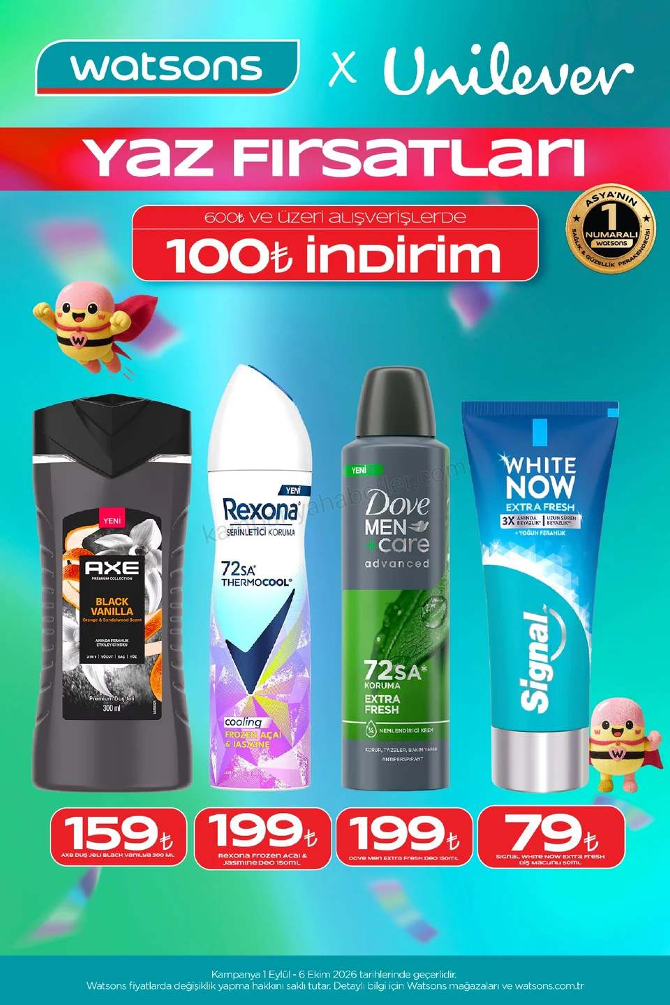 Watsons 01.09.2026 – 06.10.2026 EYLÜL KATALOG 2026 kampanyası — afiş 5