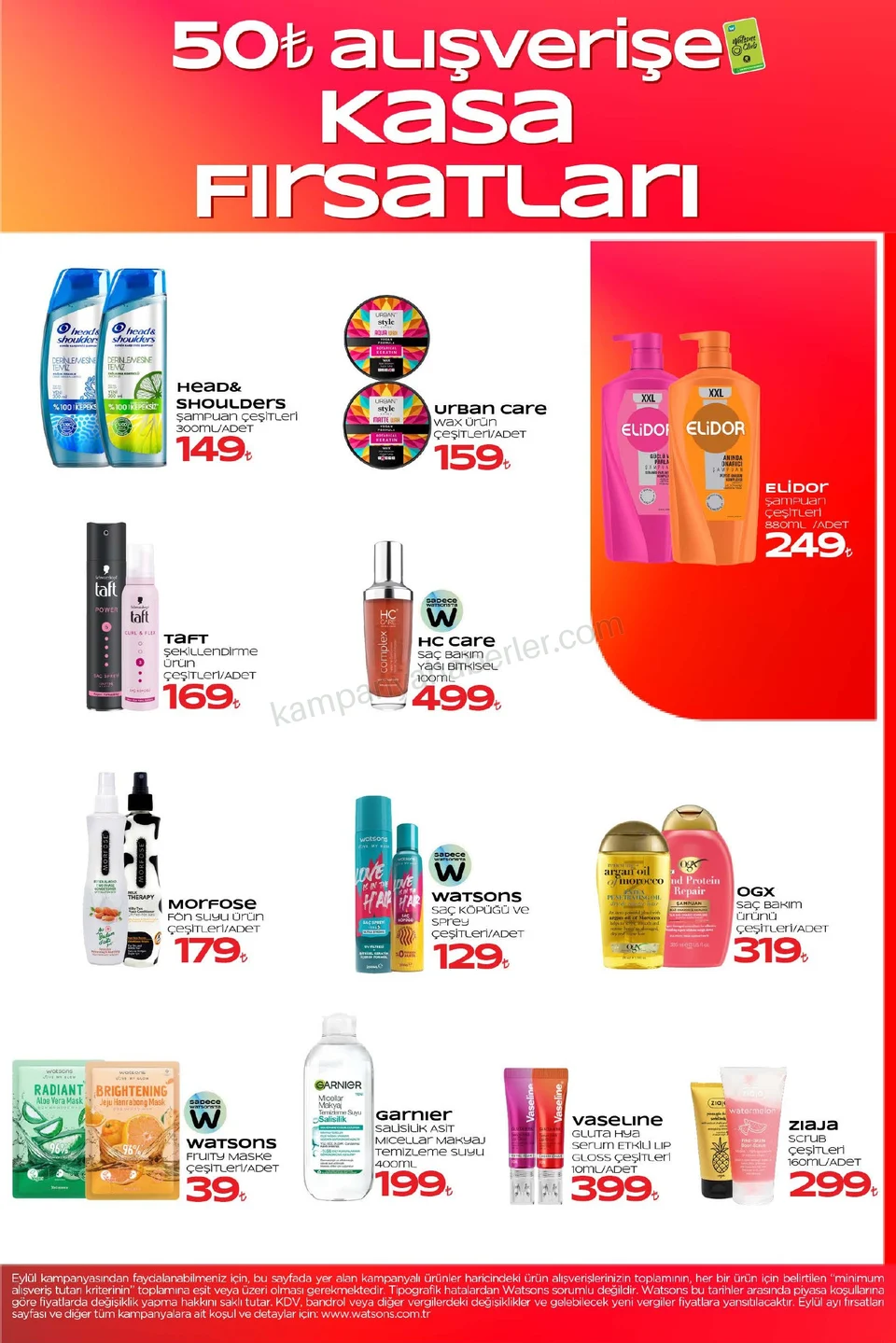 Watsons 01.09.2026 – 06.10.2026 EYLÜL KATALOG 2026 kampanyası — afiş 7
