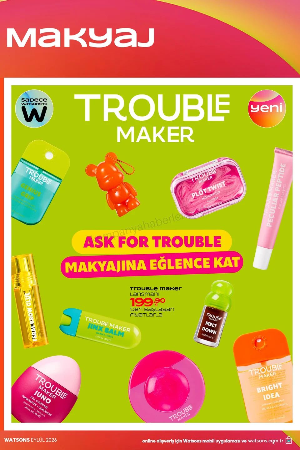 Watsons 01.09.2026 – 06.10.2026 EYLÜL KATALOG 2026 kampanyası — afiş 20