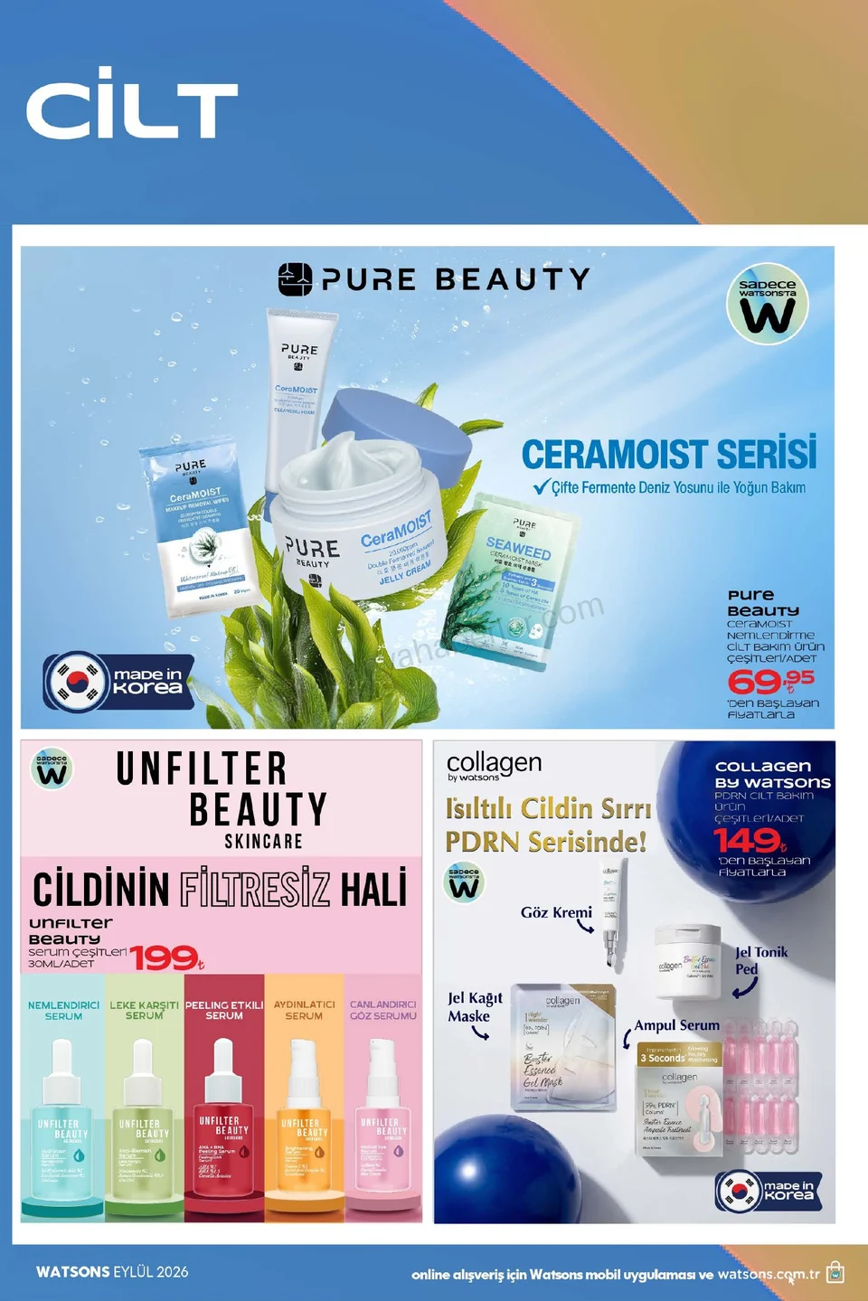 Watsons 01.09.2026 – 06.10.2026 EYLÜL KATALOG 2026 kampanyası — afiş 22