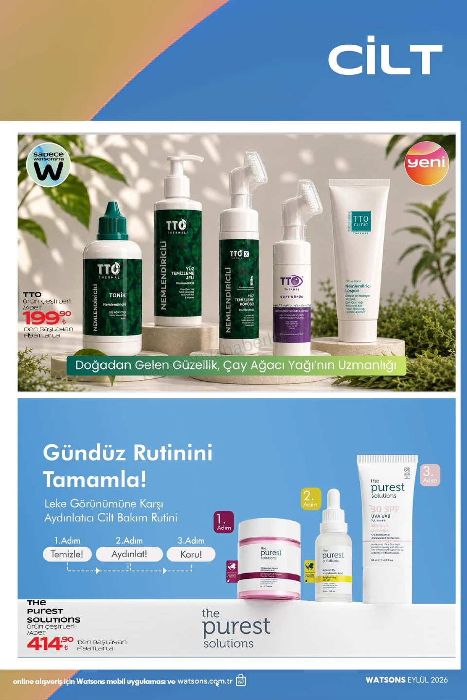 Watsons 01.09.2026 – 06.10.2026 EYLÜL KATALOG 2026 kampanyası — afiş 23