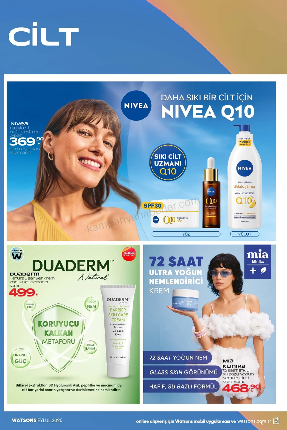 Watsons 01.09.2026 – 06.10.2026 EYLÜL KATALOG 2026 kampanyası — afiş 24