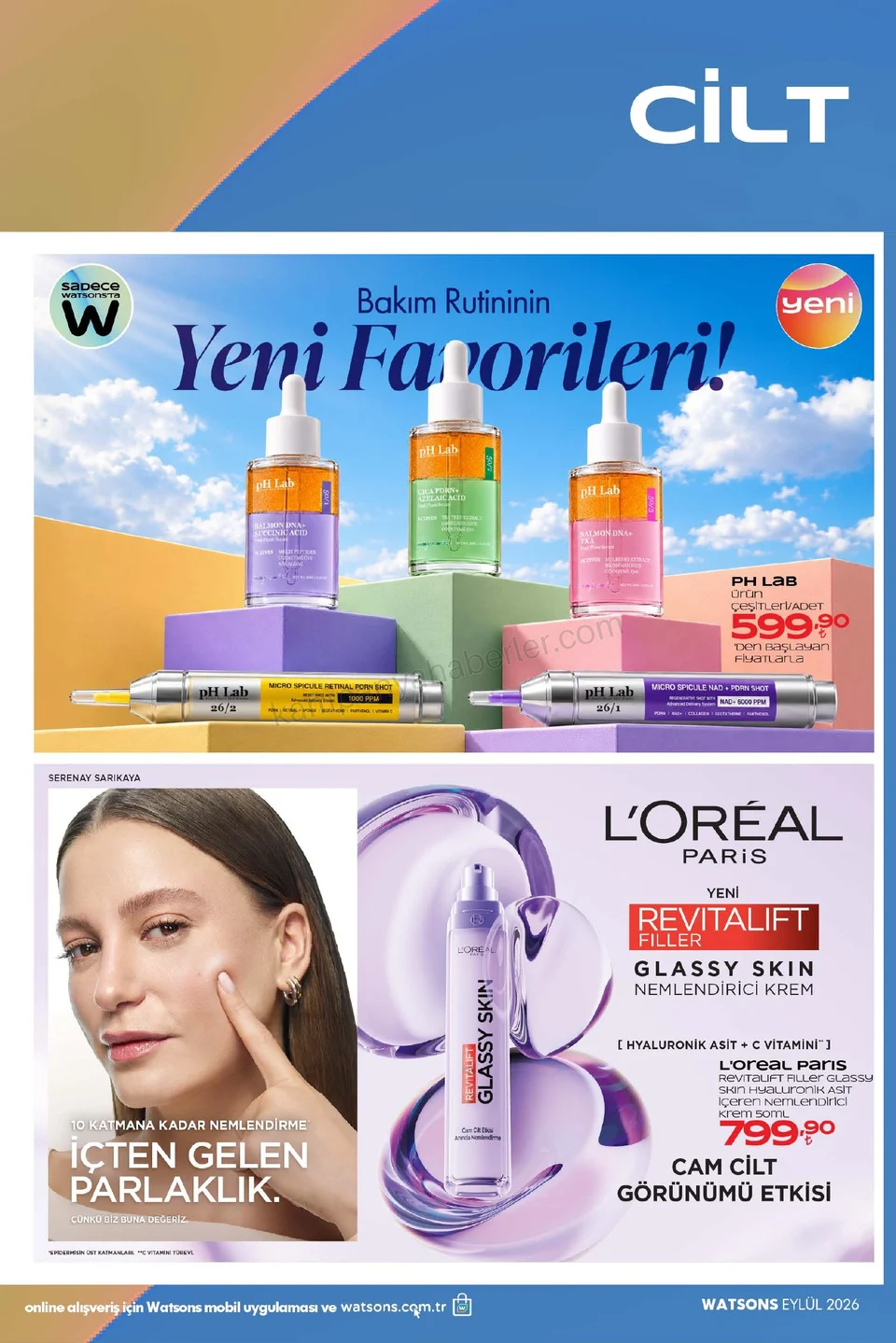 Watsons 01.09.2026 – 06.10.2026 EYLÜL KATALOG 2026 kampanyası — afiş 25