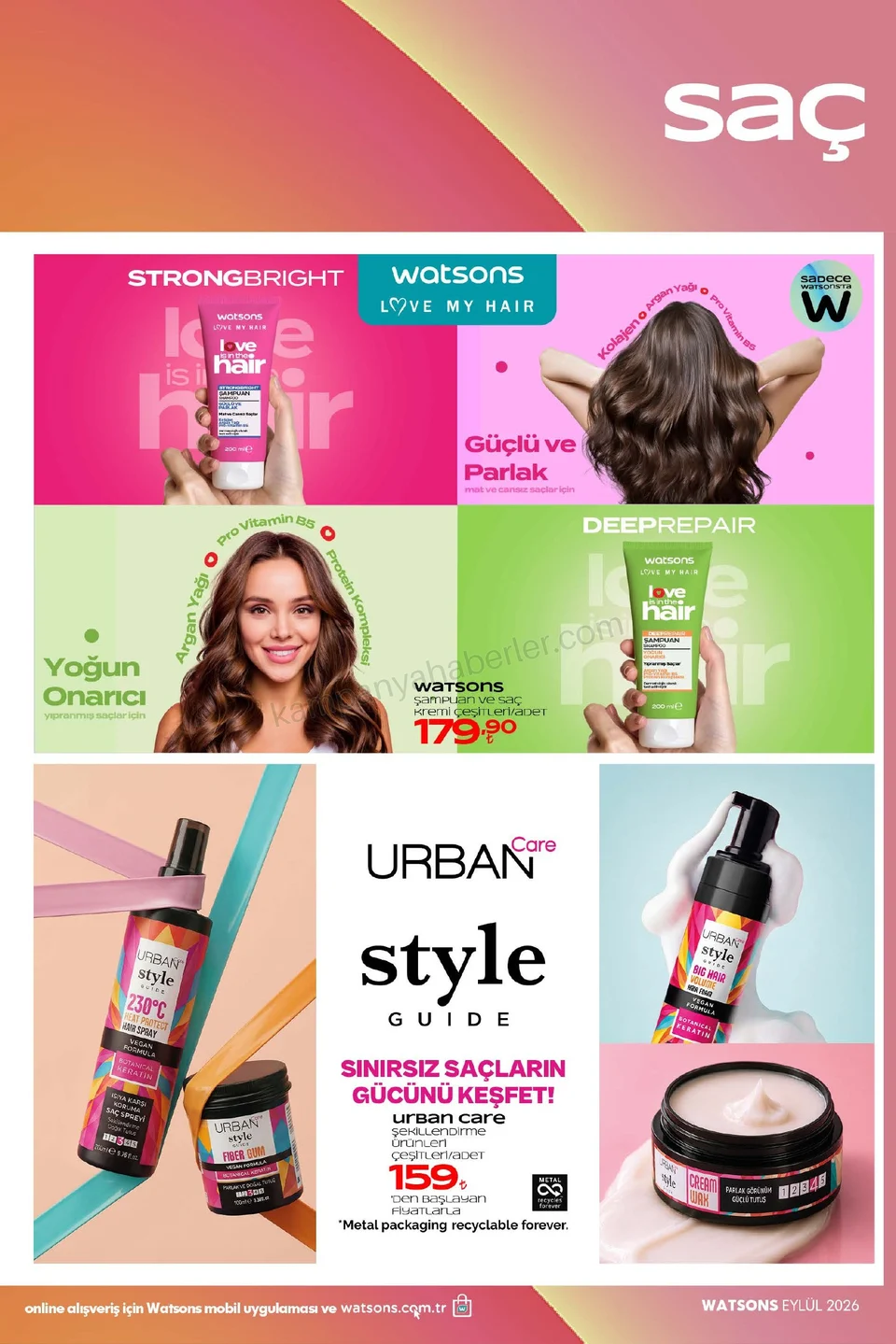 Watsons 01.09.2026 – 06.10.2026 EYLÜL KATALOG 2026 kampanyası — afiş 31