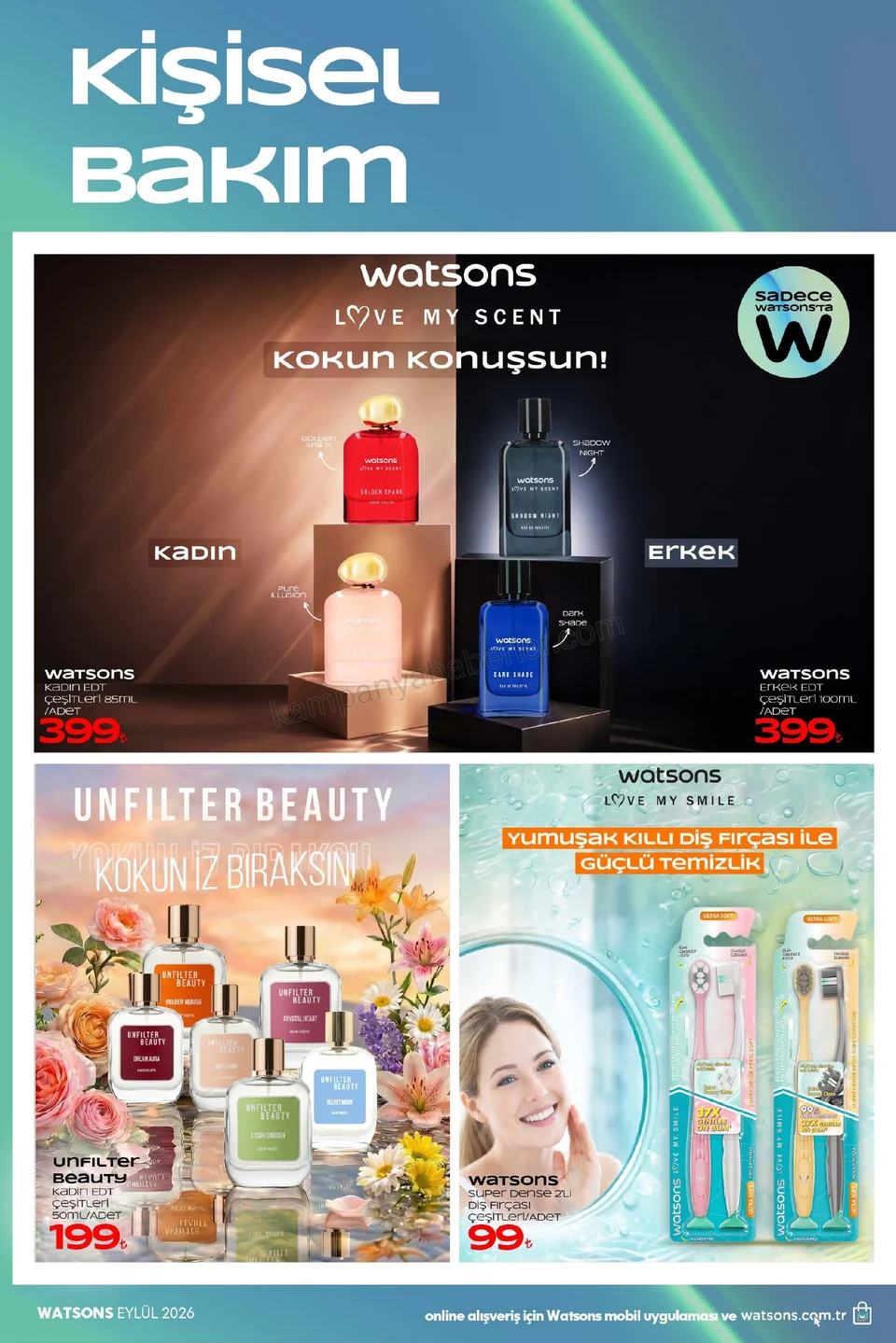 Watsons 01.09.2026 – 06.10.2026 EYLÜL KATALOG 2026 kampanyası — afiş 36
