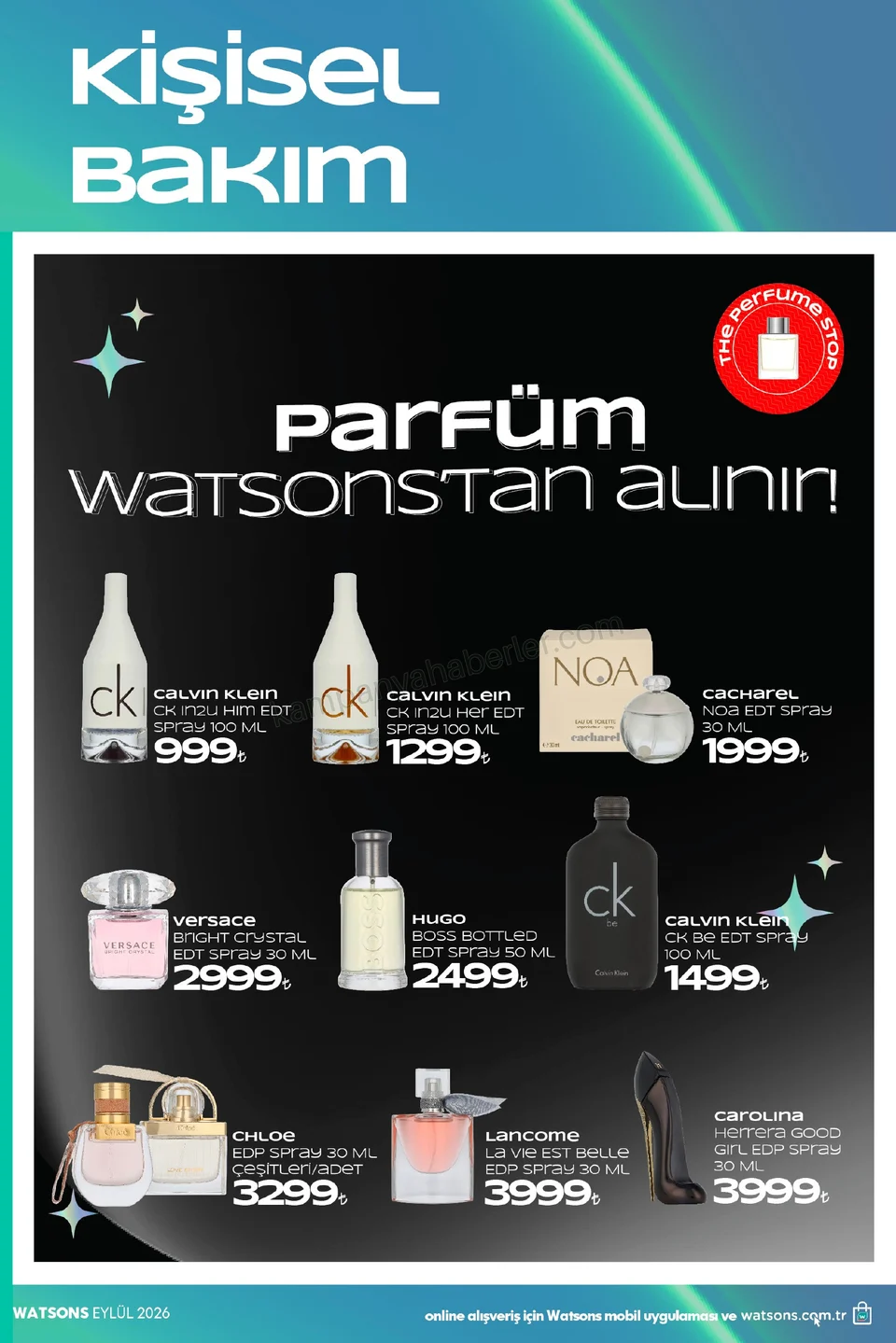Watsons 01.09.2026 – 06.10.2026 EYLÜL KATALOG 2026 kampanyası — afiş 40