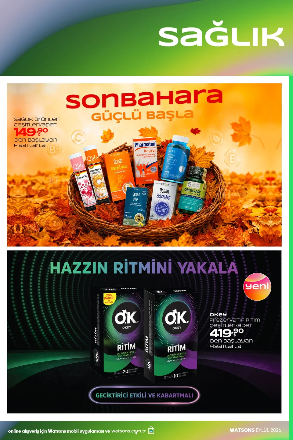 Watsons 01.09.2026 – 06.10.2026 EYLÜL KATALOG 2026 kampanyası — afiş 45