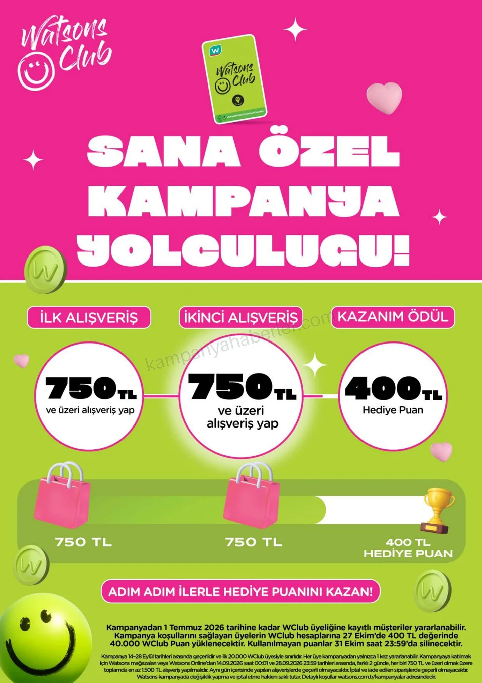Watsons 01.09.2026 – 06.10.2026 EYLÜL KATALOG 2026 kampanyası — afiş 50