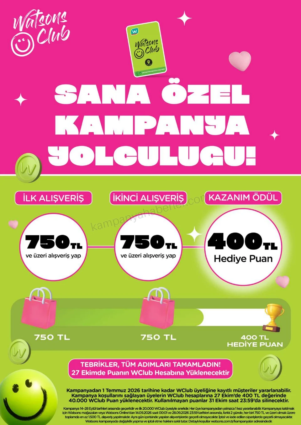 Watsons 01.09.2026 – 06.10.2026 EYLÜL KATALOG 2026 kampanyası — afiş 51
