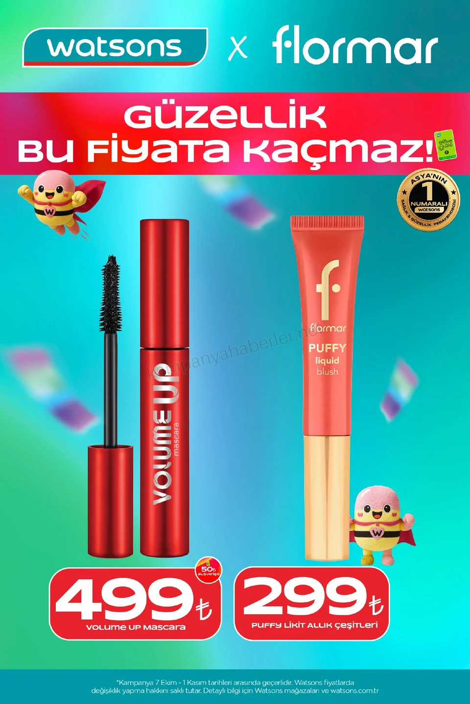 Watsons 07.10.2026 – 01.11.2026 EKİM KATALOG 2026 kampanyası — afiş 6