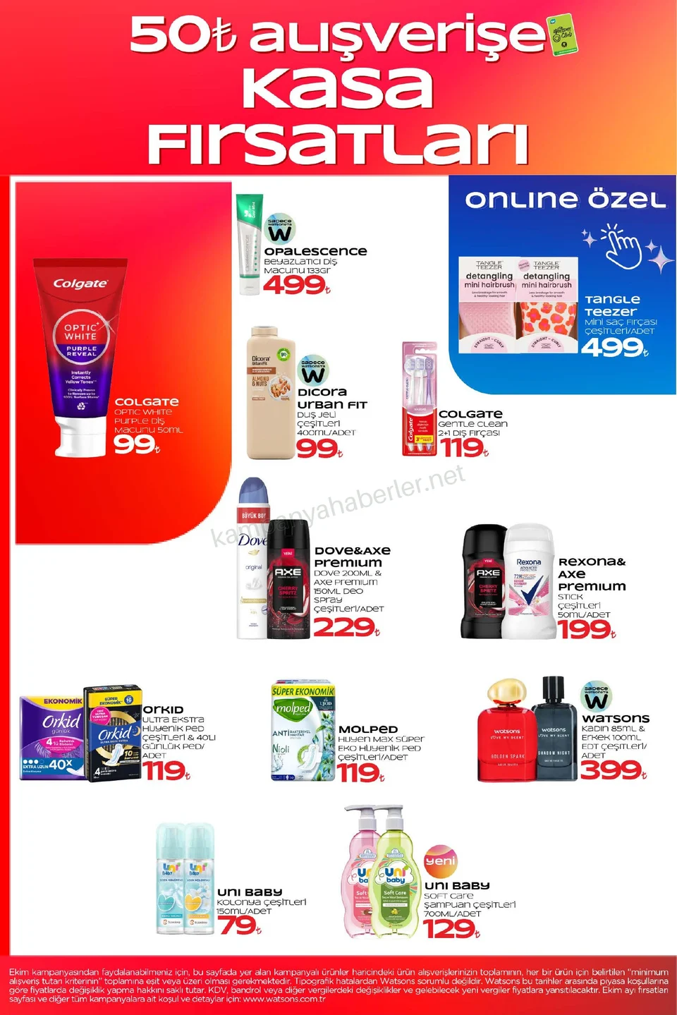 Watsons 07.10.2026 – 01.11.2026 EKİM KATALOG 2026 kampanyası — afiş 9
