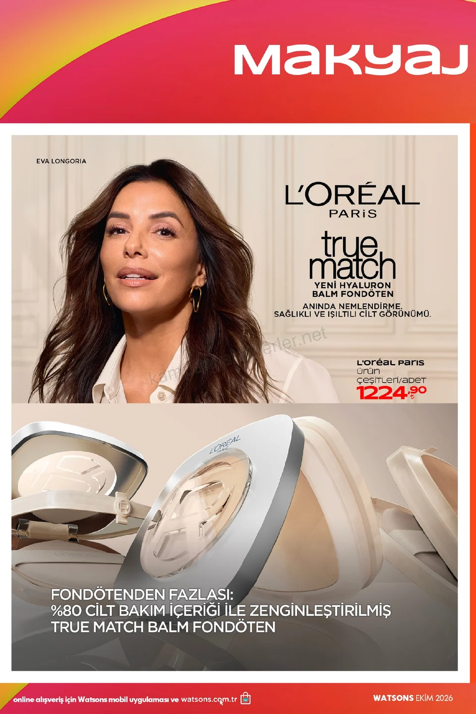 Watsons 07.10.2026 – 01.11.2026 EKİM KATALOG 2026 kampanyası — afiş 18