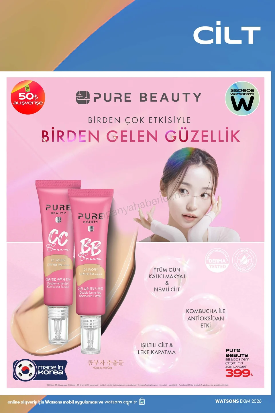 Watsons 07.10.2026 – 01.11.2026 EKİM KATALOG 2026 kampanyası — afiş 27