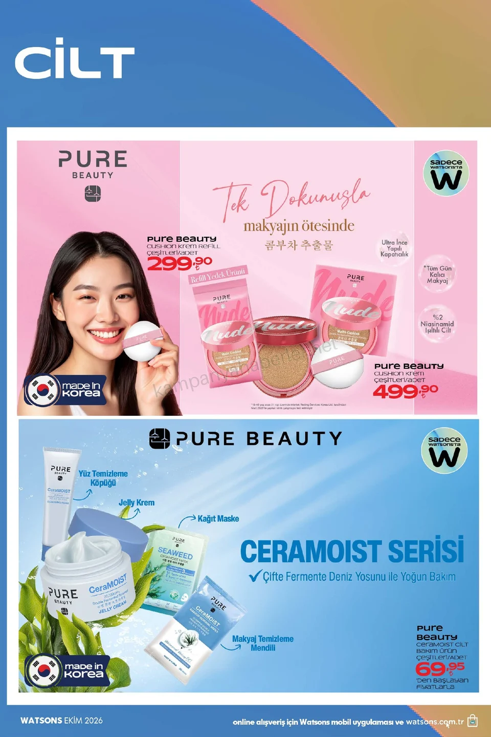 Watsons 07.10.2026 – 01.11.2026 EKİM KATALOG 2026 kampanyası — afiş 28