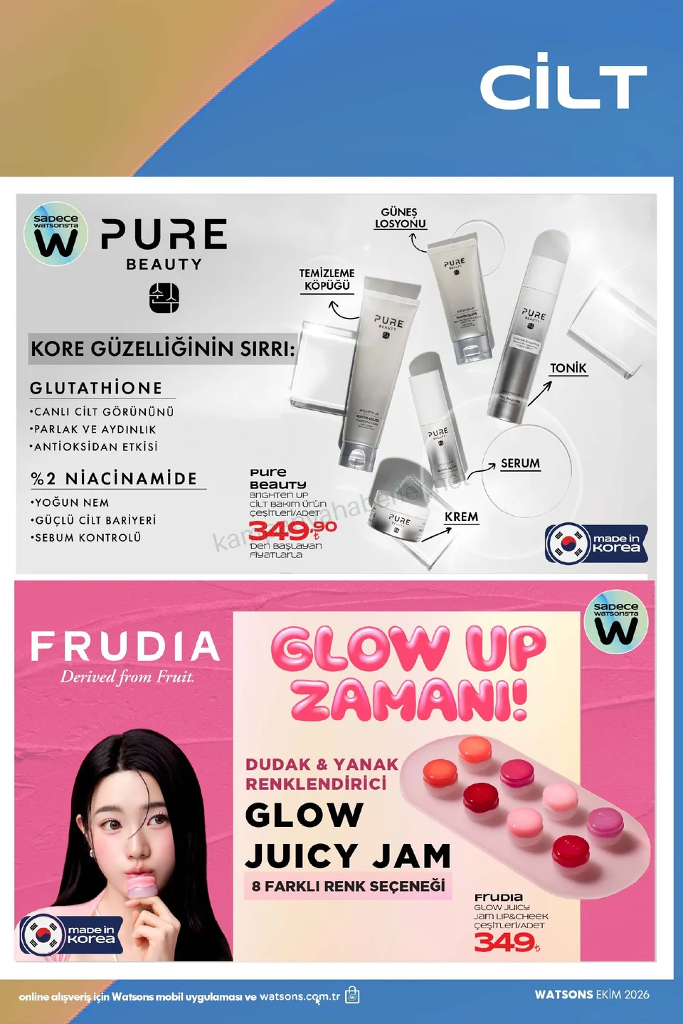 Watsons 07.10.2026 – 01.11.2026 EKİM KATALOG 2026 kampanyası — afiş 29