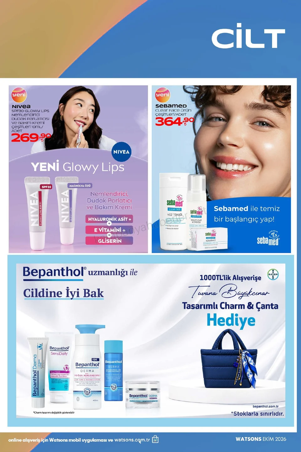 Watsons 07.10.2026 – 01.11.2026 EKİM KATALOG 2026 kampanyası — afiş 33