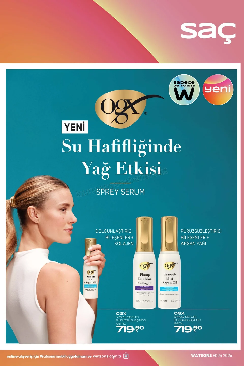 Watsons 07.10.2026 – 01.11.2026 EKİM KATALOG 2026 kampanyası — afiş 38