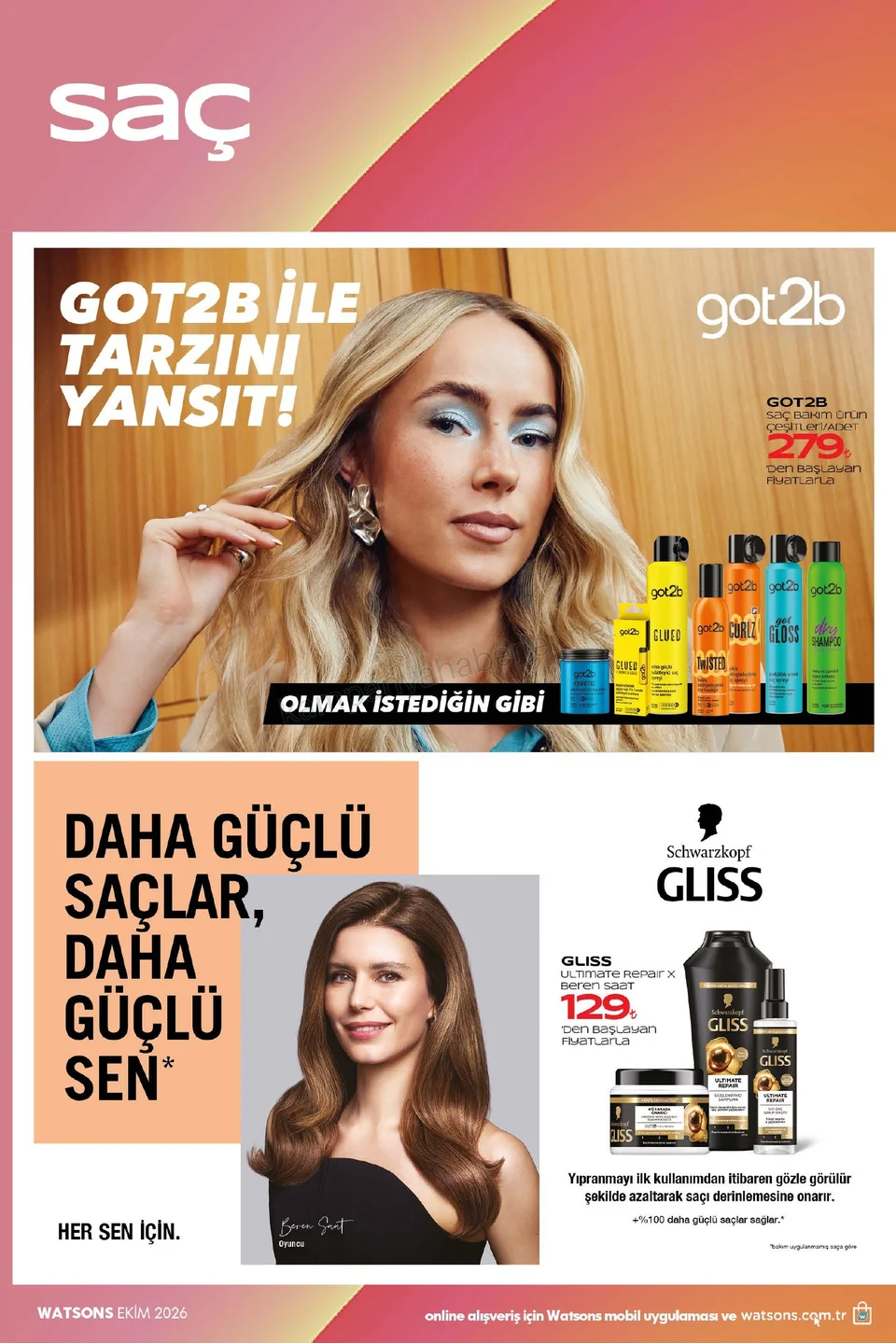 Watsons 07.10.2026 – 01.11.2026 EKİM KATALOG 2026 kampanyası — afiş 39