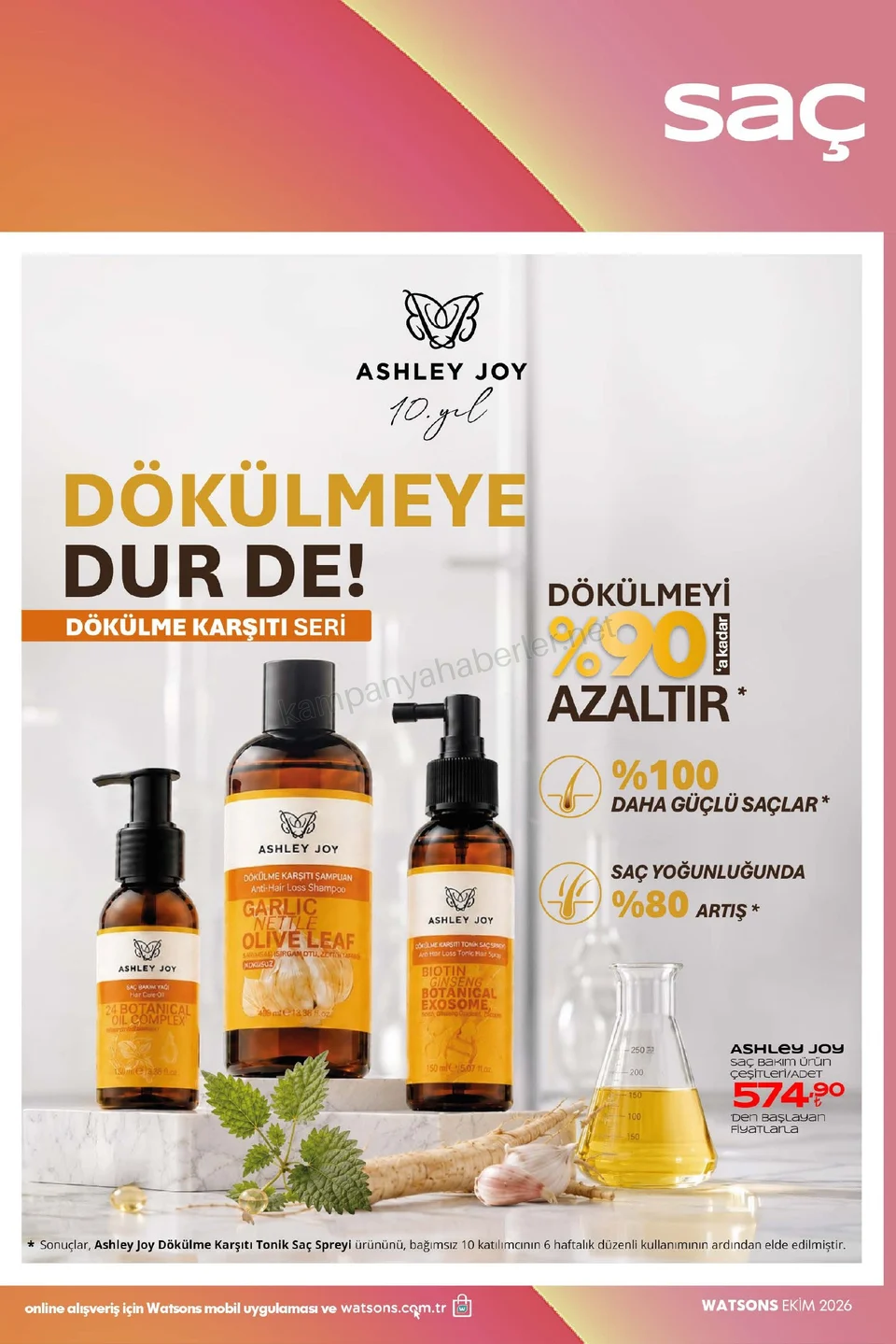 Watsons 07.10.2026 – 01.11.2026 EKİM KATALOG 2026 kampanyası — afiş 40