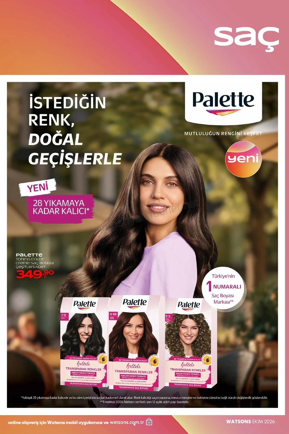 Watsons 07.10.2026 – 01.11.2026 EKİM KATALOG 2026 kampanyası — afiş 42