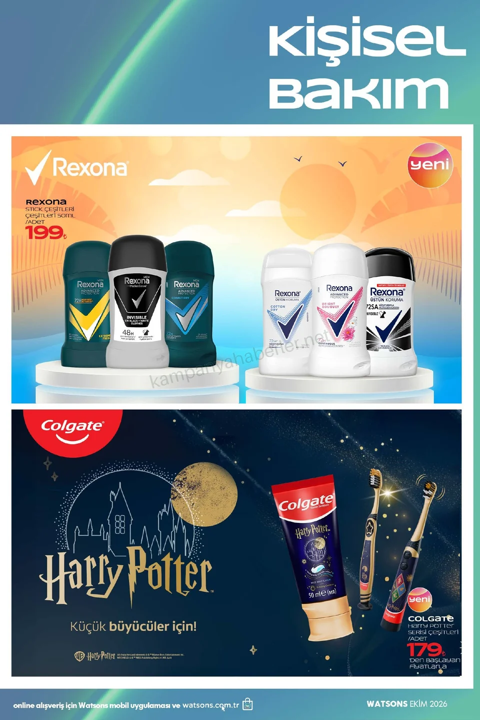 Watsons 07.10.2026 – 01.11.2026 EKİM KATALOG 2026 kampanyası — afiş 44