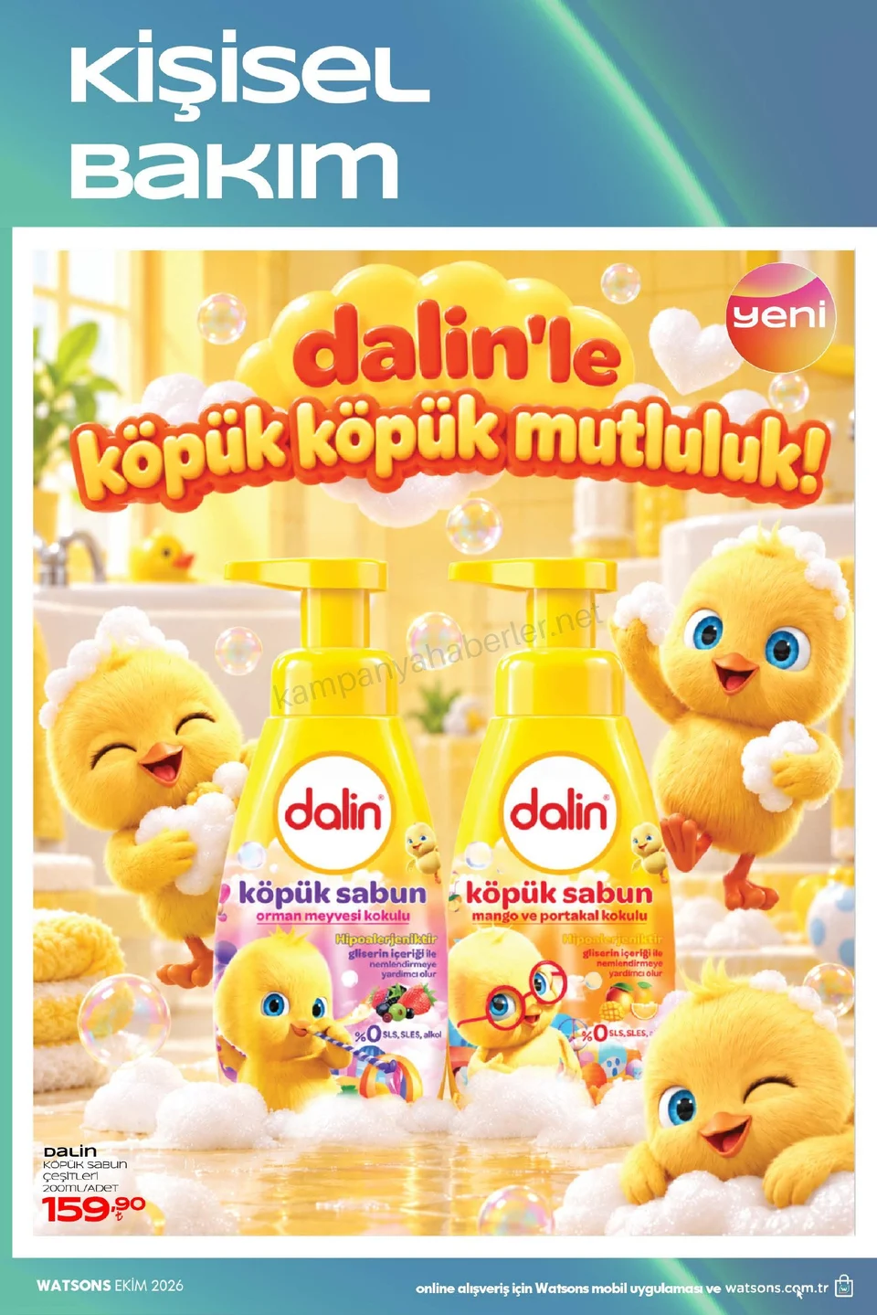 Watsons 07.10.2026 – 01.11.2026 EKİM KATALOG 2026 kampanyası — afiş 45
