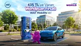 Yapı Kredi World’ün 35. yılına özel WAT Mobilite'de 400 TL ve üzeri harcamaya 435 TL'ye varan Worldpuan! 2026 — kampanya görseli