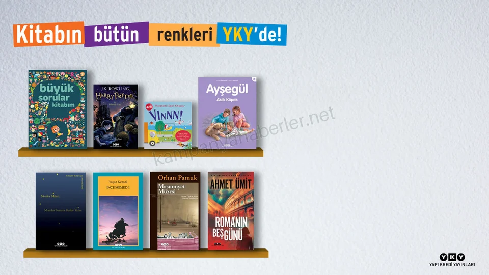 Yapı Kredi Yayınları’nda peşin fiyatına 4 aya varan taksit! 2026 — kampanya görseli