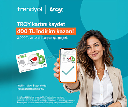 Garanti BBVA TROY Ekim 2026 Trendyol kampanyası: 400 TL indirim — kampanya görseli